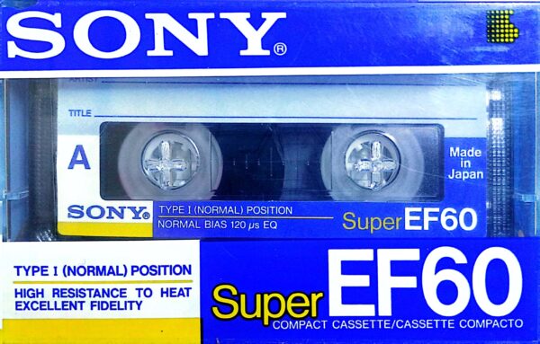 نوار کاست سونی sony-super-ef-60